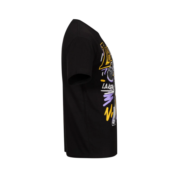 camiseta-mitchell-ness-chalked-up-los-angeles-lakers-black-2