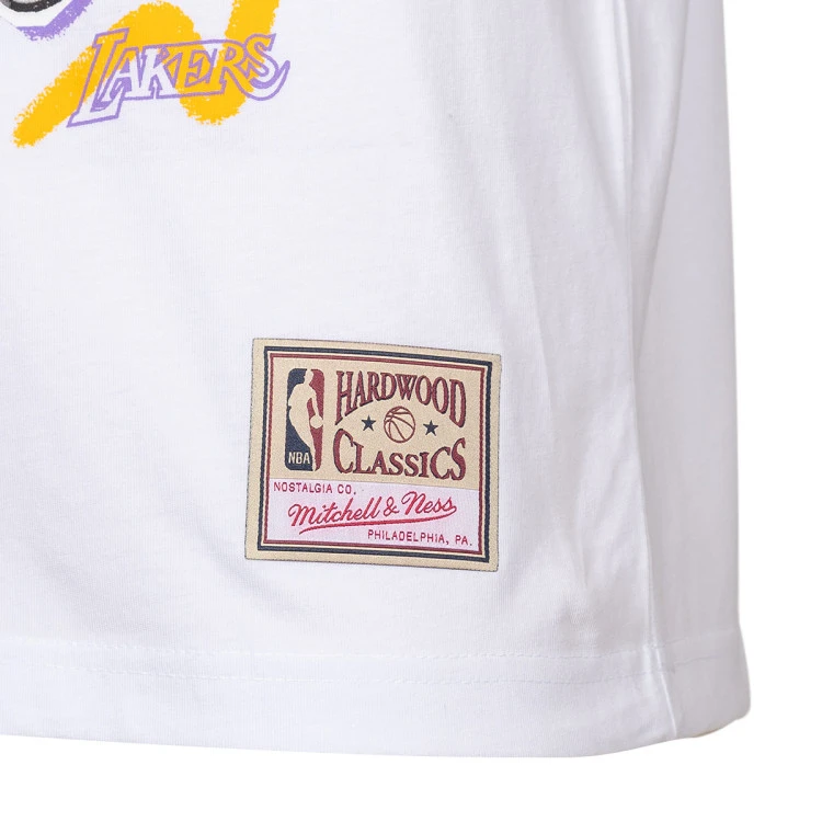 camiseta-mitchell-ness-chalked-up-los-angeles-lakers-white-4