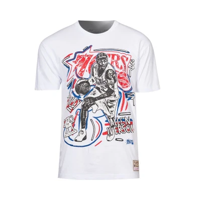 NBA Chalked Up Philadelphia 76ers Allen Iverson T-Shirt