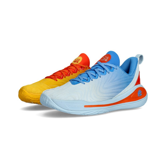 シューズ(男性用) UNDER ARMOUR CURRY 12 WHAT THE BAY 30 Basketball Shoes Under Armour Kids Curry 12 What The Bay Blue Calm