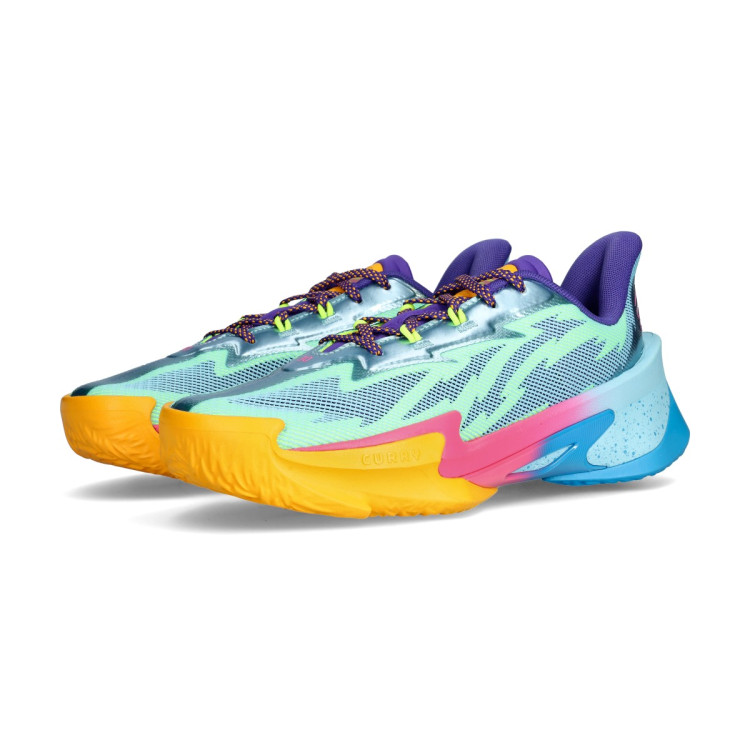 UNDER ARMOUR Curry シューズ イエロー/ピンク 新品 Under Armour Curry Flow 9 Sesame Street Sneakers GS 4Y