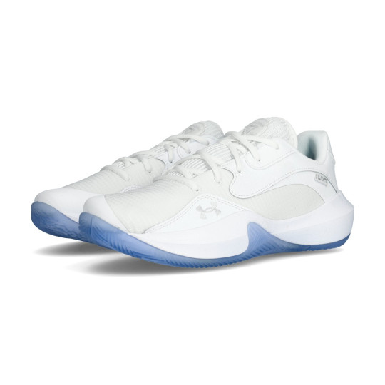 UNDER ARMOUR LOCKDOWN 7 White UA SNEAKERS New With Box Men\'s Size 12 UA Lockdown 7 Unisex Basketball Shoes | Under Armour main image 2