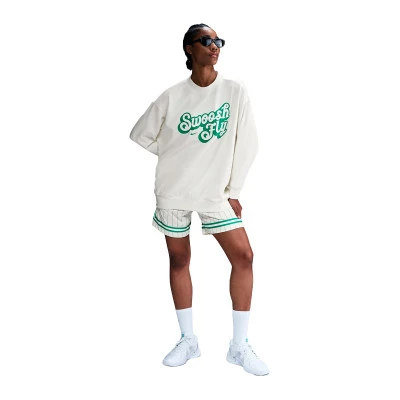 Women's Swoosh Fly Essential Fleece Top Sweatshirt
