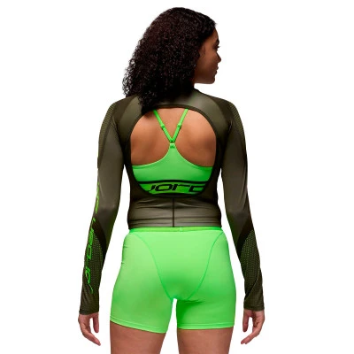 Camiseta Manga Larga Sport Dri-Fit Graphic Top Mujer