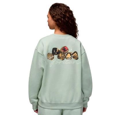 Brooklyn Fleece Crew Graphic Mujer Sweatshirt