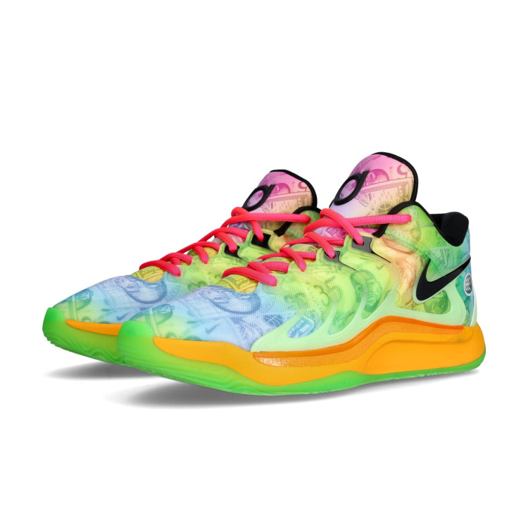 Basketball Shoes Nike KD17 All-Star Barely Volt-Baltic Blue-Hyper