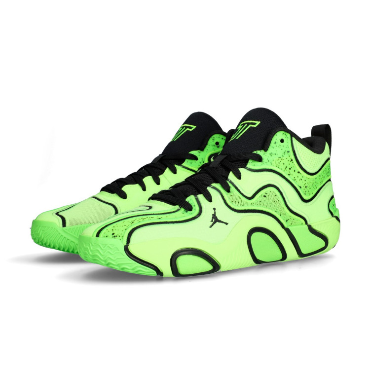 Basketball Shoes Jordan Tatum Deuce 6th Man Ghost Green-Metallic