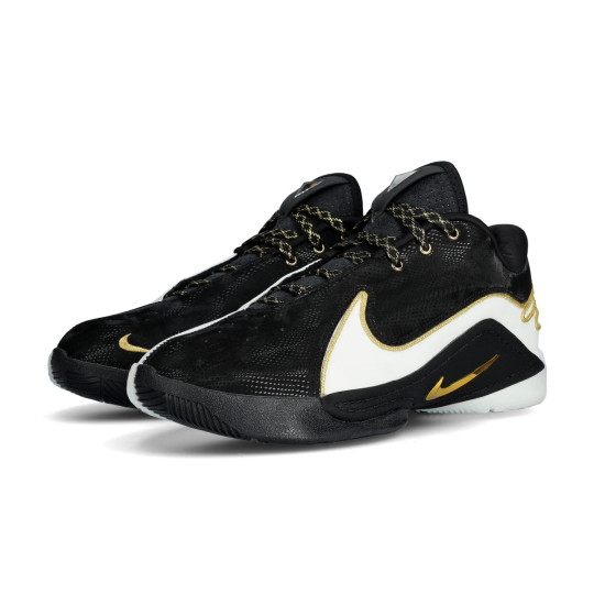 Basketball Shoes Nike Lebron 22 Mogul White-Black-Metallic Gold
