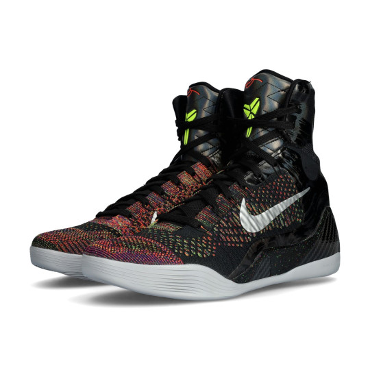 Zapatillas Nike Kobe 9 Elite High Protro Black-Metallic Silver