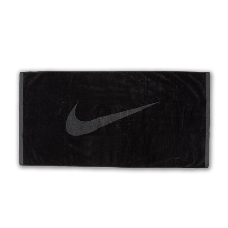 black nike football towel