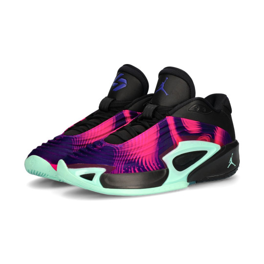 Basketball Shoes Jordan Luka 3 Midnight Racer Black Hyper Grape Mint Foam Hyper Pink Basketball Emotion