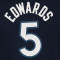 Camiseta Nike Minnesota Timberwolves Icon Edition Anthony Edwards Niño