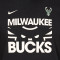 Sudadera Nike Milwaukee Bucks Club Courtside Niño