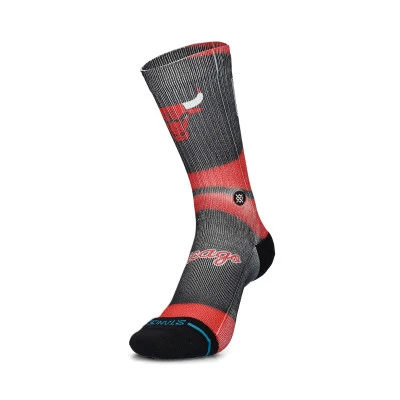 Chicago Bulls Mini Ball Hardwood Classics Socks