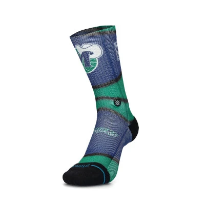 Dallas Mavericks Mini Ball Hardwood Classics Socks