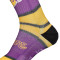 Calcetines Stance Los Angeles Lakers Mini Ball Hardwood Classics