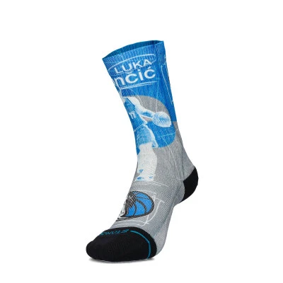Pasted Luka Doncic Dallas Mavericks Socks