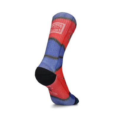 Philadelphia 76ers Mini Ball Hardwood Classics Socks