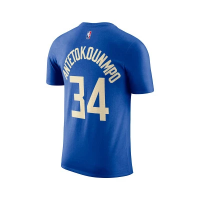 Kids Milwaukee Bucks Essential Giannis Antetokounmpo City Edition 2024-2025 T-Shirt