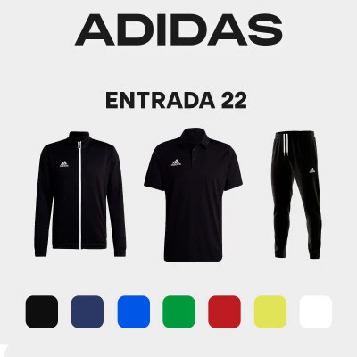 Paseo Basico Adidas Entrada 22 Kit