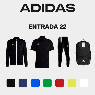 Paseo Completo Adidas Entrada 22 Kit
