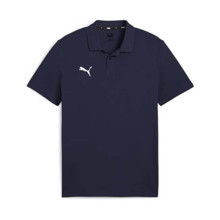 teamGOAL Cotton EQPCBE Polo shirt Navy-White