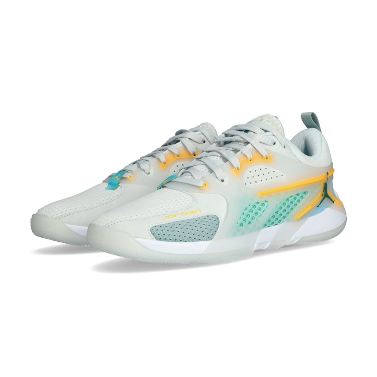 Basketball Shoes Jordan Heir Series Poolside Off White-Mineral