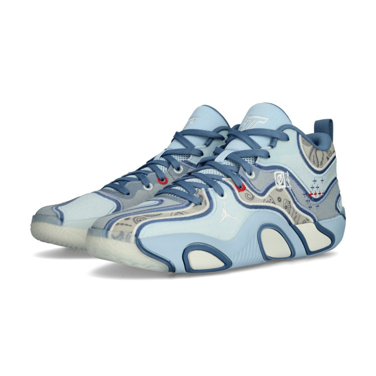 Basketball Shoes Jordan Tatum Blue Denim Lt Armory Blue-Sail