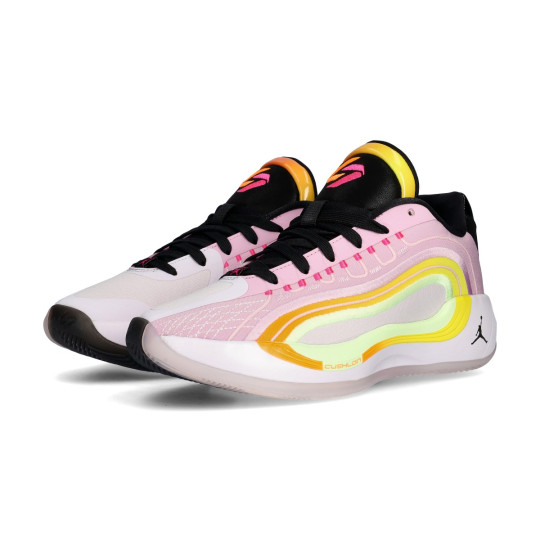 Jordan LUKA 4 GONE PF バスケットシューズ ピンク/イエロー Nike Jordan Luka 4 Gone PF Luka Doncic Gone Fishing Men