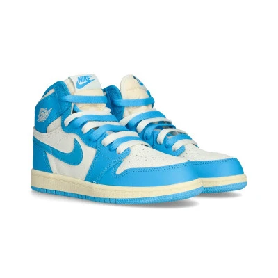 Preschool Air Jordan 1 Retro High OG UNC Reimagined Trainers