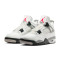 Jordan Air Jordan 4 Retro Weiß Zement Sneaker