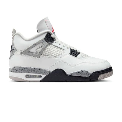 Zapatilla Air Jordan 4 Retro White Cement