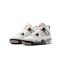 Jordan Kinder Air Jordan 4 Retro Weiß Zement Sneaker