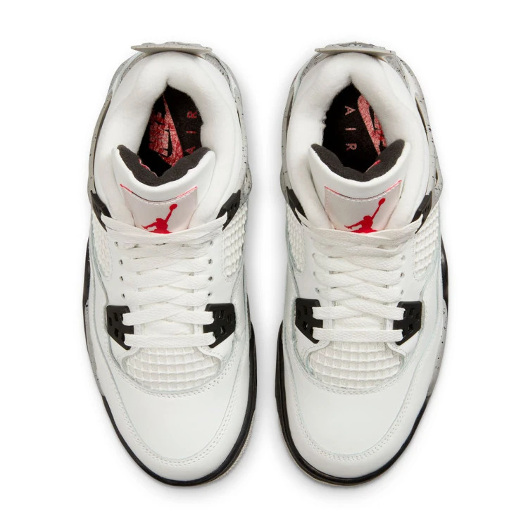 zapatilla-jordan-air-jordan-4-retro-white-cement-nino-summit-white-fire-red-cement-grey-black-5