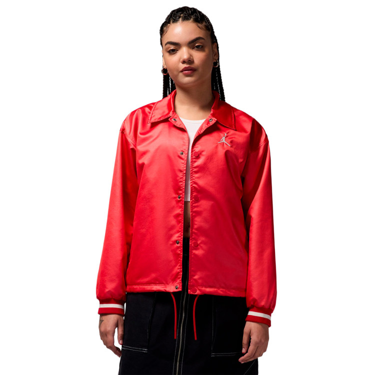 J’s BALL COACH JACKET Jacket Jordan Women's Coaches 40th Anniversary Varsity Red-Sail