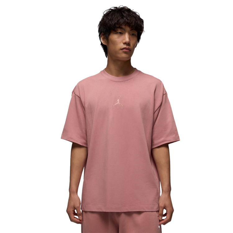 ★Nike★ Jordan Flight Essential Oversized T-Shirt M Rust Pi T-Shirt Jordan Flight Essentials Oversize Rust Pink-Rust