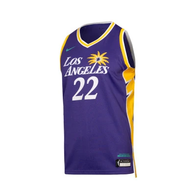 T-Shirt Los Angeles Sparks WNBA Cameron Brink Explorer Edition Swingman Criança