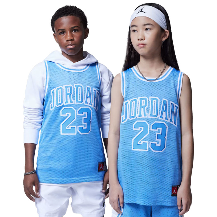Playera Jordan 23 Jersey Niño Legend Blue Basketball Emotion
