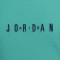 Camiseta Jordan Wordmark Emb Crew Preescolar