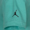 Camiseta Jordan Wordmark Emb Crew Preescolar