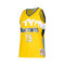 Camiseta Mitchell & Ness NBA Yellow Jersey Nuggets 2017 Nikola Jokic