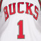 Playera Mitchell & Ness NBA White Jersey Bucks 1971 Oscar Robertson