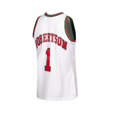 NBA White Jersey Milwaukee Bucks 1971 Oscar Robertson T-Shirt