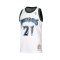 Playera Mitchell & Ness NBA White Jersey MinnesotaTimberwolves 2003 Kevin Garnett