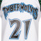 Camiseta Mitchell & Ness NBA White Jersey Timberwolves 2003 Kevin Garnett