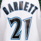 Camiseta Mitchell & Ness NBA White Jersey Timberwolves 2003 Kevin Garnett