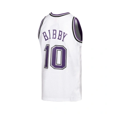 NBA White Jersey Kings 2001 Mike Bibby T-Shirt