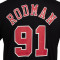 Camiseta Mitchell & Ness Name & Number Chicago Bulls Dennis Rodman