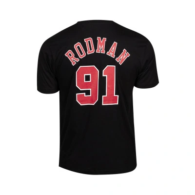 T-Shirt Name & Number Chicago Bulls Dennis Rodman