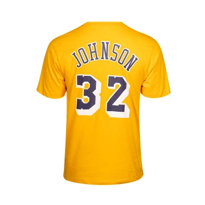 Camiseta Name & Number Tee Los Angeles Lakers Magic Johnson